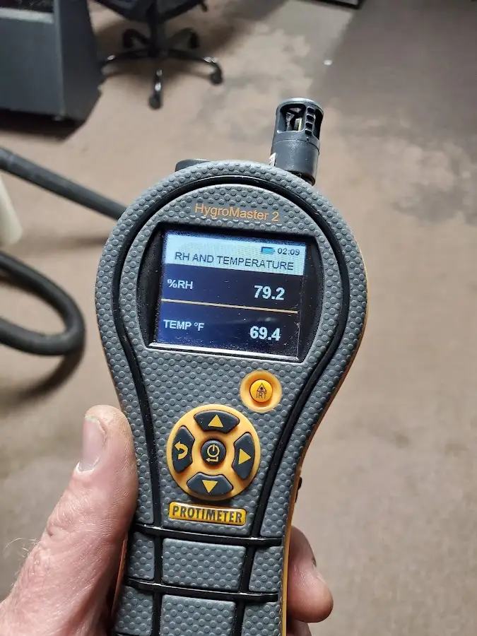Moisture meter humidity assessment for Mold Remediation & Removal in Battle Ground
