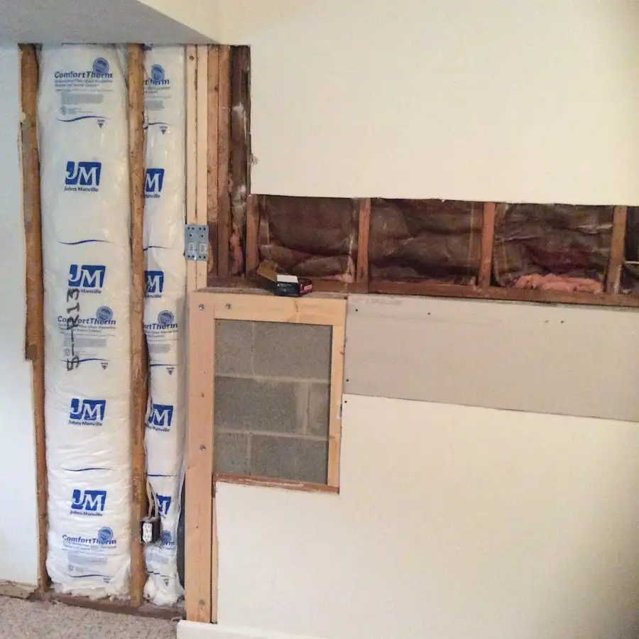 Wall insulation replacement during Odor Removal & Deodorization in Battle Ground